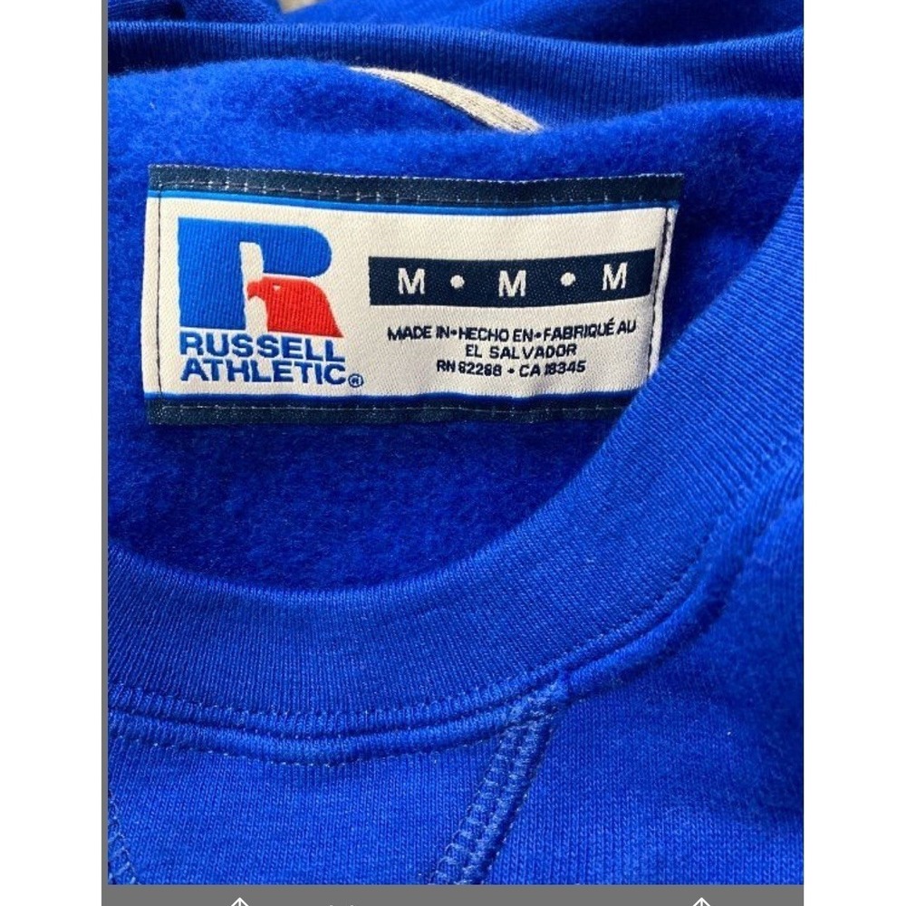 Russell Athletic Men's Dri Power Crewneck Sweatshirt, BLUE, Medium New